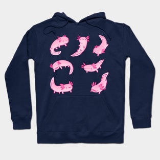 Cute axolotls pack Hoodie